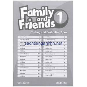 Family and Friends 1 Testing and Evaluation Book Family and Friends 1 Testing and Evaluation Book