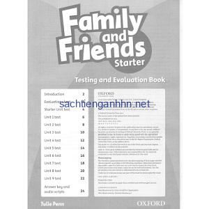 Family and Friends Starter Testing and Evaluation Book