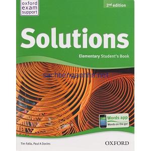 Solutions Elementary Student's Book 2nd Solutions 2nd Elementary Student Book