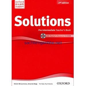 Solutions Pre-Intermediate Teacher's Book 2nd