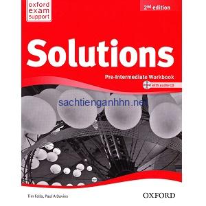 Solutions Pre-Intermediate Workbook 2nd