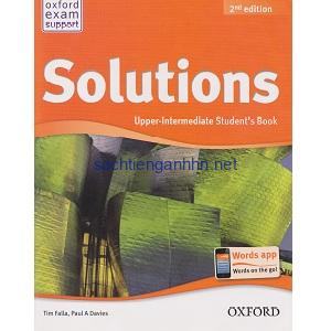Solutions Upper-Intermediate Student's Book 2nd Solutions 2nd Upper-Intermediate Student’s Book
