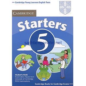 Cambridge YLE Tests Starters 5 Student Book 6 Cambridge Starters 5 Students Book 300a