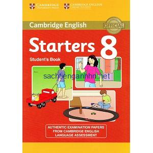 Cambridge YLE Tests Starters 8 Student Book 12 Cambridge Starters 8 Students Book