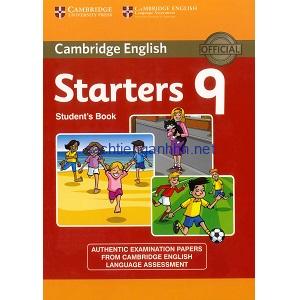 Cambridge YLE Tests Starters 9 Student Book 14 Cambridge Starters 9 Students Book