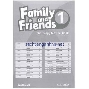 Family and Friends 1 Photocopy Masters Book 6 Family and Friends 1 Photocopy Masters Book