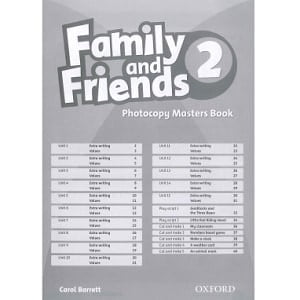 Family and Friends 2 Photocopy Masters Book 17 Family and Friends 2 Photocopy Masters Book
