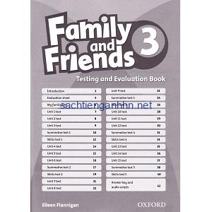 Family and Friends 3 Testing and Evaluation Book Family and Friends 3 Testing and Evaluation Book