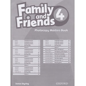 Family and Friends 4 Photocopy Masters Book 12 Family and Friends 4 Photocopy Masters Book
