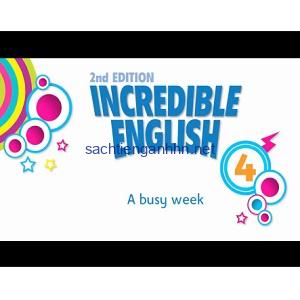Incredible English 4 2nd Edition Video Incredible English 4 2nd Edition Video