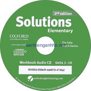 Solutions Elementary 2nd Workbook Audio CD