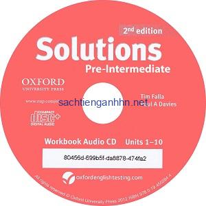 Solutions Pre-Intermediate  2nd Workbook Audio CD Solutions Pre-Intermediate  2nd Workbook Audio CD