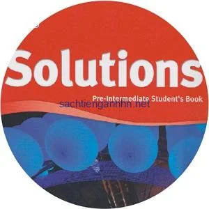 Solutions Pre-Intermediate Student Book 2nd Class Audio CD