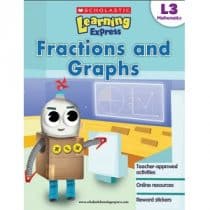 Scholastic Learning Express Mathematics (5 items) Mathematics Fractions and Graphs Level 3 Scholastic Learning Express