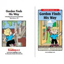 Reading A-Z Level G- Gordon Finds His way