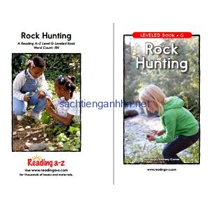 Reading A-Z Level G- Rock Hunting
