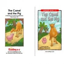 Reading A-Z Level G- The Camel and the Pig