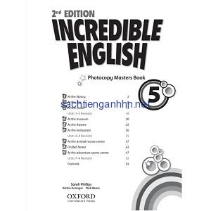 Incredible English 5 Photocopy Masters Book 2nd Edition Incredible English 5 Photocopy Masters Book 2nd Edition