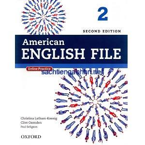 American English File 2 Student Book 2nd Edition pdf ebook audio cd