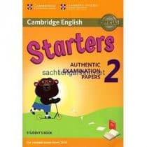 Cambridge English Starters 2 Student Book 2018