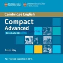 Cambridge English Compact Advanced Workbook Audio CD