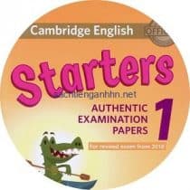 Cambridge English Starters 1 Class Audio CD 2018 Cambridge English Starters 1 Class Audio CD 2018