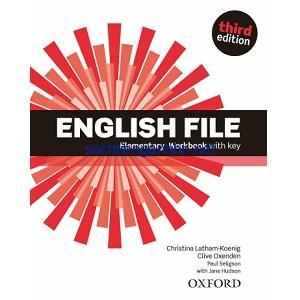 English File 3rd Edition Elementary Workbook with key