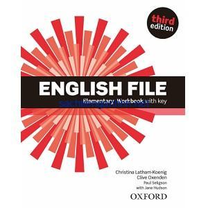 English File Elementary Workbook 3rd Edition 3 English File 3rd Edition Elementary Workbook with key
