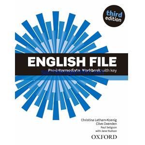 English File 3rd Edition Pre-Intermediate Workbook with key