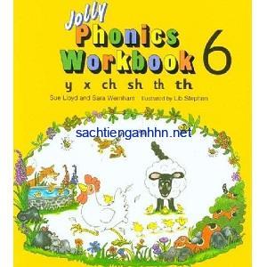 Jolly Phonics Workbook 6 y x ch sh th