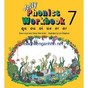 Jolly Phonics Workbook 7 qu ou oi ue er ar