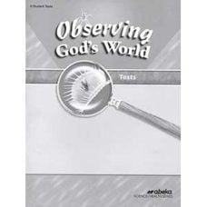 Observing God's World Tests Abeka