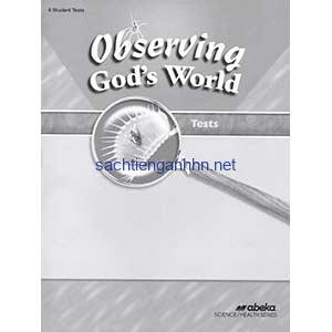 Observing God's World Tests Abeka 3 Observing God's World Tests Abeka