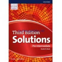 Solutions Pre-Intermediate Student's Book 3rd Edition