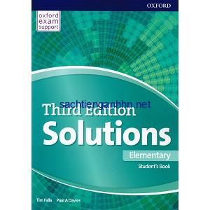 Solutions Elementary Student's Book 3rd Edition 7 Solutions Elementary Third Edition Student's Book
