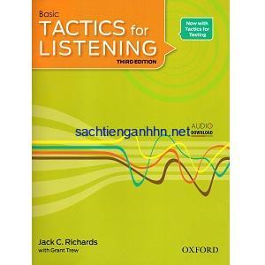 Tactics For Listening 3rd Basic Student Book 5 Tactics for Listening 3rd Edition Basic