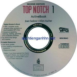 Top Notch 2nd Edition 1 ActiveBook Audio CD