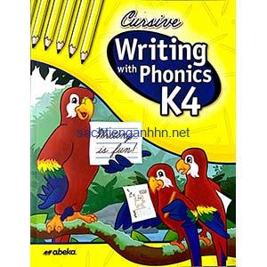 Writing with Phonics K4 Cursive Abeka Book 15 Writing with Phonics K4 Cursive Abeka Book