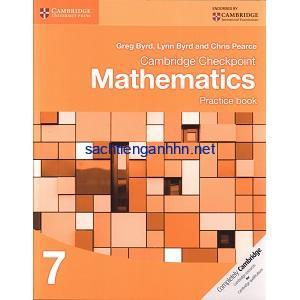 Cambridge Checkpoint Mathematics 7 Practice Book 13 Cambridge Checkpoint Mathematics 7 Practice Book