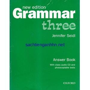 Grammar Three Answer Book New edition 6 Grammar Three Answer Book New edition