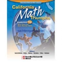 California Math Triumphs Place Value and Basic Number Skills 1B