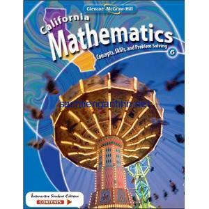 California Mathematics Concepts Skills and Problem Solving Grade 6 3 California Mathematics Concepts Skills and Problem Solving Grade 6