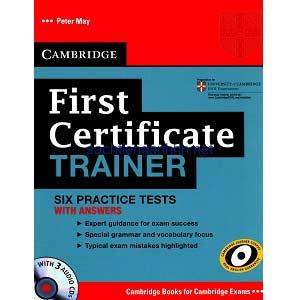 Cambridge First Certificate Trainer 3 Cambridge First Certificate Trainer