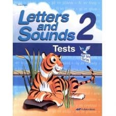 Letters and Sounds 2 Tests - Abeka Grade 2 3rd Edition Letters and Sounds 2 Tests