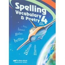 Spelling Vocabulary and Poetry 4 - Abeka Grade 4 Fifth Edition