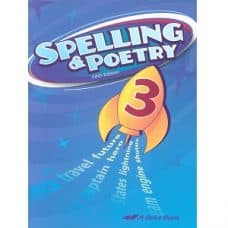 Spelling and Poetry 3 - Abeka