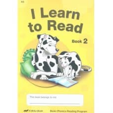 I Learn to Read - Abeka K5 Book 2