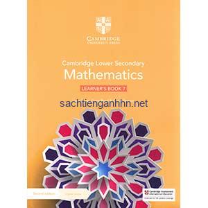 Cambridge Lower Secondary Mathematics 7 Learner's Book 2nd Edition 2021