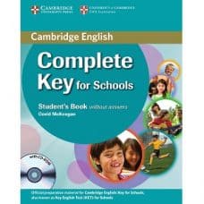 Cambridge English Complete Key for Schools Student Book without Answers