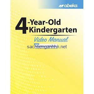 4 Year Old Kindergarten Video Manual K4 Abeka Book